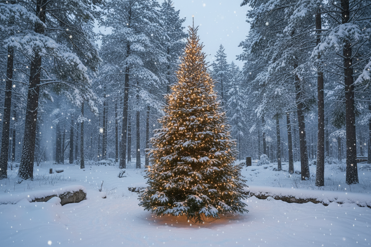 Less decoration, no presents under the tree